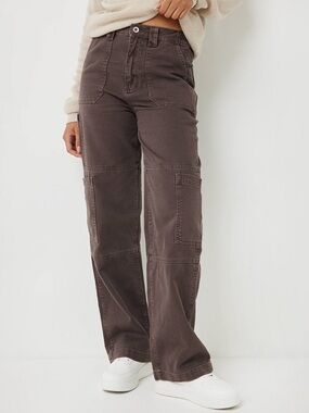 High rise Cargo jean